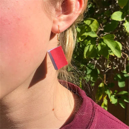 Fashion Teacher Gift Book Earrings Jewel Classical Handmade Loveliness Jewellery Gorgeous Wedding Statement Women for Her Gift