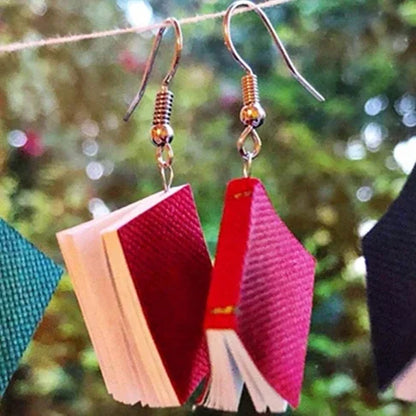 Fashion Teacher Gift Book Earrings Jewel Classical Handmade Loveliness Jewellery Gorgeous Wedding Statement Women for Her Gift